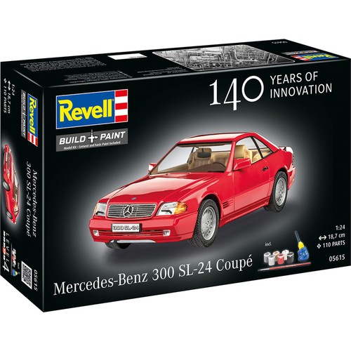 Revell mercedes benz 300 - 300, sl-24
