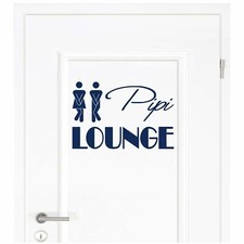 Wandtattoo Toilette WC PIPI