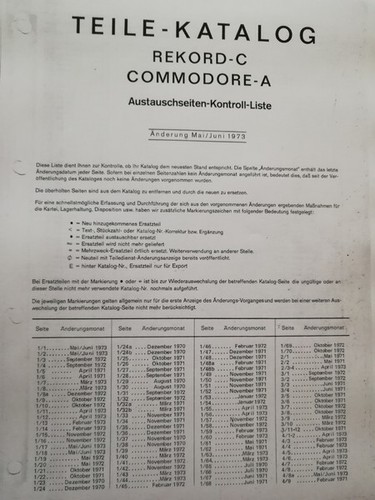 Opel rekord commodore a - ,