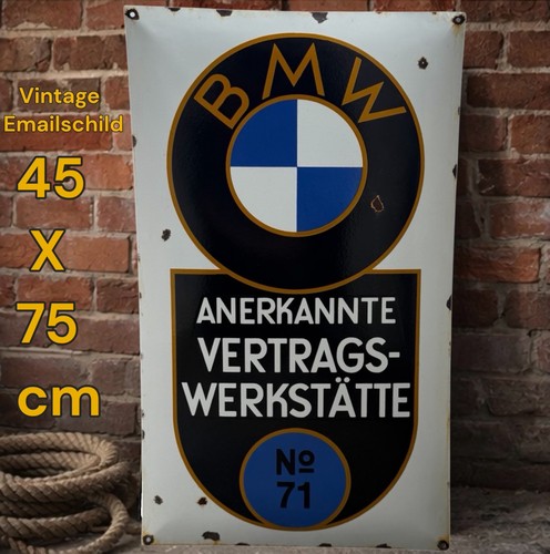 Vintage alt bmw wesrkstätte - alt,