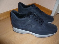 Hogan Interactive Sneaker Gr.12  (47),Dunkelblau,Leder,Logo,Neu!!!!NP 490€