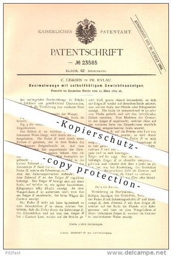 Original patent liskien - original, c.