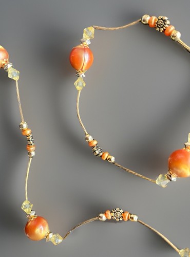 Deko kette 150cm lang - kette,