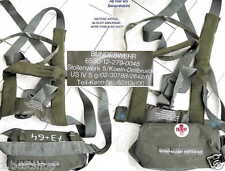 BUNDESWEHR TRANSPORT SICHERHEITSGURT Fußsack Stollenwerk Rettungstrage Gurt BUND