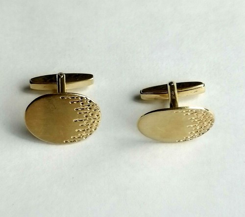 Manschettenknöpfe gold 333 - gold, 8