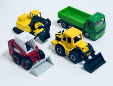 4 x SIKU Baufahrzeug - LKW