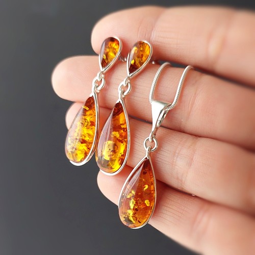 Naturschmuck set baltischer - naturschmuck,