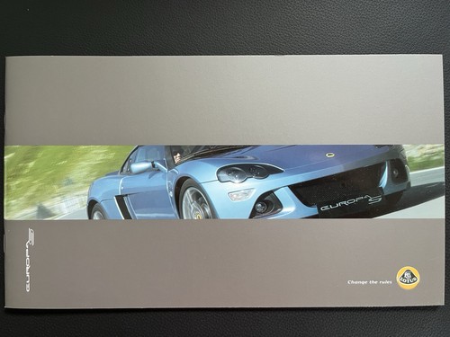 Lotus europa prospekt - europa,
