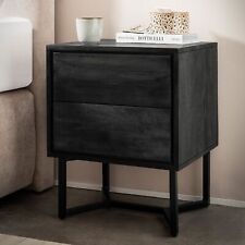 Nachttisch Akazie Massivholz