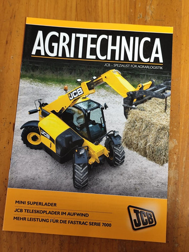 Jcb agritechnica teleskoplader - jcb,