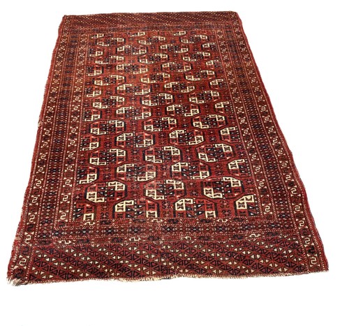 Antique turkman tekke rug - turkman,