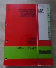 Deutz tractor gearbox tw91 - tractor,