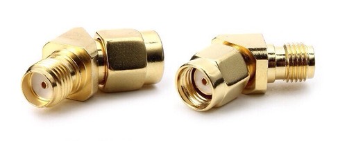 Winkel adapter sma - buchse, auf