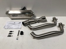 Yamaha MT 07 MT-07 700 Moto Cage ABS Auspuff Sportauspuff Endschalldämpfer ABE