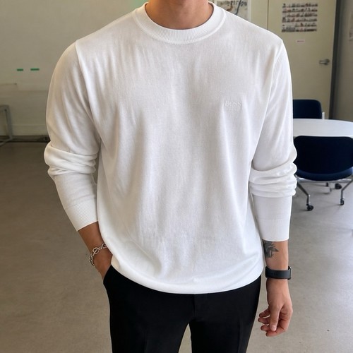 Hugo boss neck pullover in - v-neck,