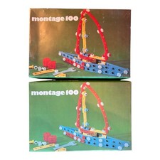 Anker, Montage 100, Baukasten, DDR, 2 Stück