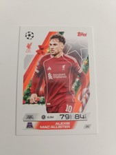 Match Attax 25/26 Alexis Mac Allister Festive Parallel Liverpool #20 UCC 2025/26