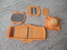 Tupperware CombiPlus, Multi-Reibe, manuell, 7-teilig, gebraucht