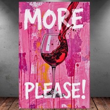 LEINWAND BILD ER XXL ROT WEIN