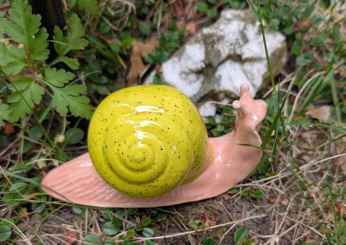 Filigrane schnecke keramik - filigrane,