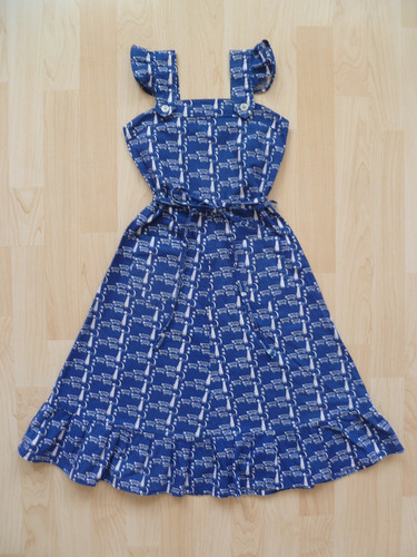 Kleid mädchen 110 - gr, blau