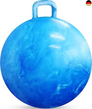 Bedwina Hüpfball mit Griff für Kinder ? 50 cm Hüpfball für Kinder im Alter von 7