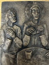Wandrelief Bronze Religiös