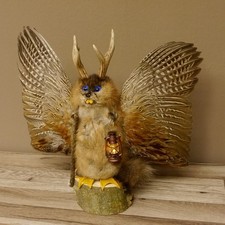 Wolpertinger Wolpi groß Bisam