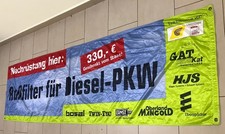 Autohaus AH Werkstatt Garage Kfz Handel Banner Fahne Flagge Auslegerfahne Firma
