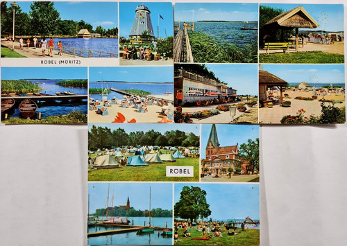 Röbel müritz postkarten - 3,
