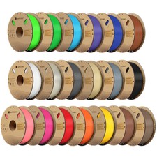 ANYCUBIC 1.75mm 3D Filament PLA Standard 1/2/3/4/5/10/KG für FDM 3D Drucker