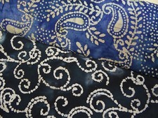 0,50  m Blusenstoff  Batik