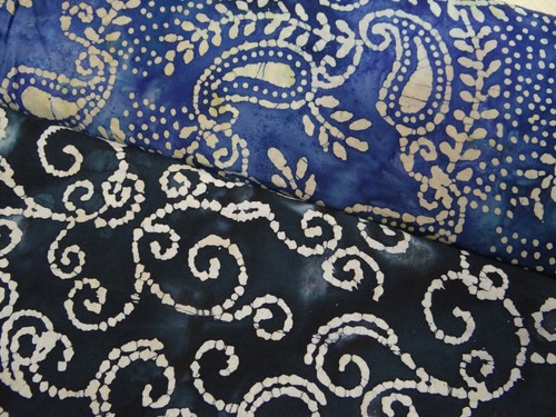 Blusenstoff batik - 0,50,