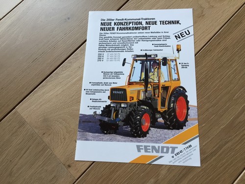 Fendt 200 kommunal traktor - fendt,