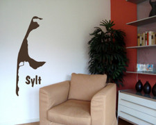 Samunshi Wandtattoo Insel Sylt