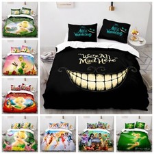 Tinker Bell 3D-Druck Bettbezug Kissenbezüge 2/3pcs Bettwäsche-Set Single Double