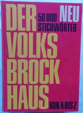 Buch: DER VOLKS BROCK HAUS Von A bis Z 1.042 Seiten ca. 15 x 21,5 cm 1.487 g