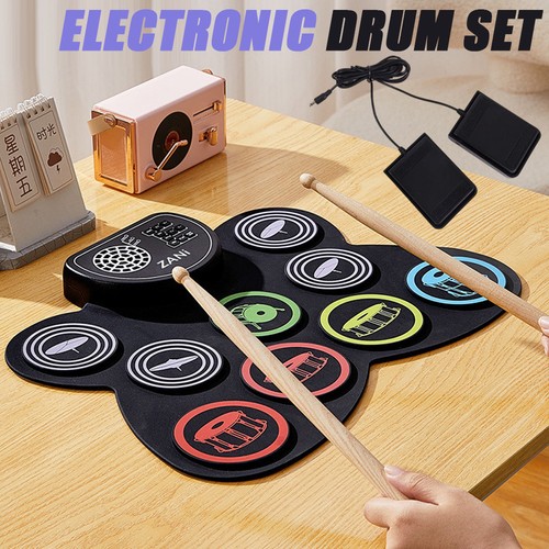 Elektronisches schlagzeug set - elektronisches, schlagzeug-set