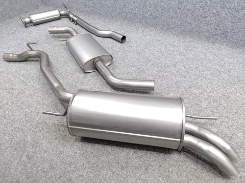 Edelstahl auspuff für t4 - edelstahl auspuff,