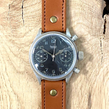 [212] HANHART Vintage Flyback Doublepusher - Chronograph WW2 Fliegeruhr Cal.41
