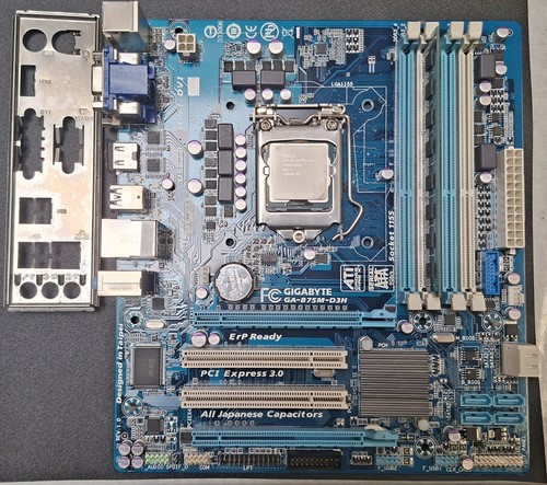 Mainboard gigabyte b75m d3h - mainboard, ga-b75m-d3h