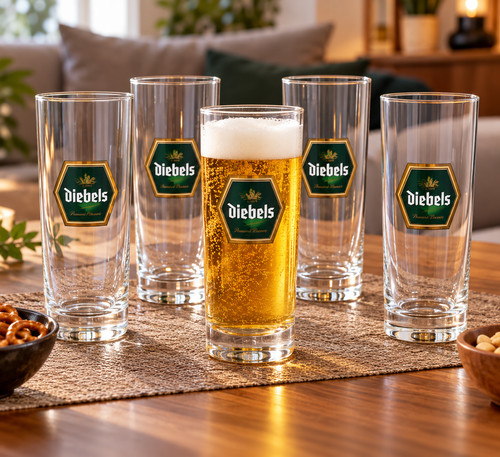 Diebels alt bierglas gläser - alt,