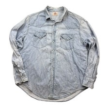 Levi’s vintage Jeanshemd Gr. XXL Shirt Levis Herren Hemd blau Jeans JH1