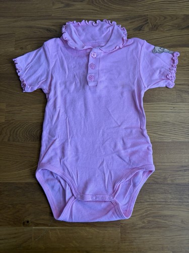 Baby strampler rosa pink - rosa, mit