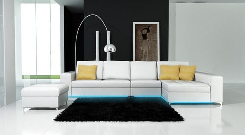 Ledersofa sofa couch - sofa,