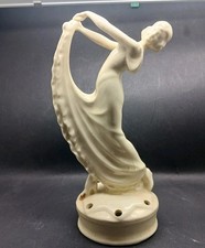 Art Deco Blumensteck Figur