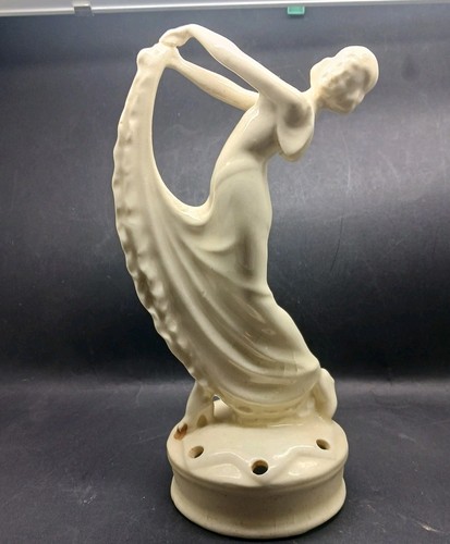 Art deco blumensteck figur - deco,
