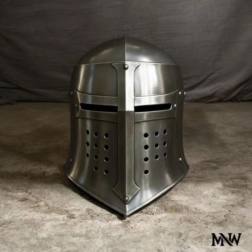 Mittelalter großer helm - mittelalter,