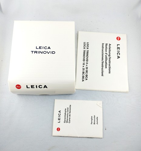 Leica trinovid 8x20 - ​✮, –