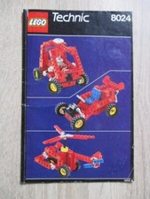 Lego® 8024 Bauanleitung Technik Baukasten, von 1989, a. Sammlung, gut erhalten